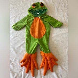 Toms Toy Baby Frog Halloween Costume size 6-12 Months